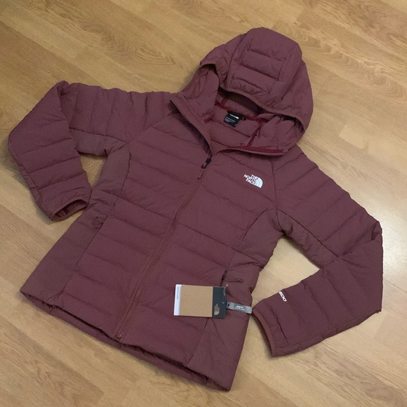 NWT The North Face Belleview Stretch Down Hoodie, Small
